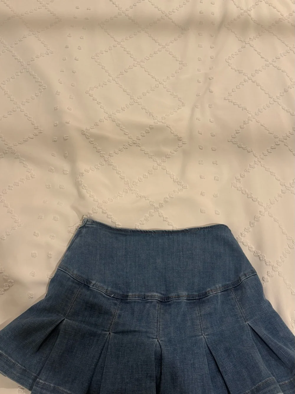 y2k Jean skirt